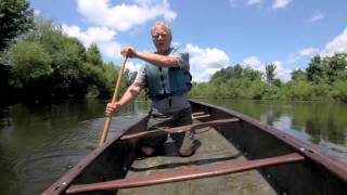 Total Outdoorsman How to Paddle a Canoe Solo [upl. by Gwenore]