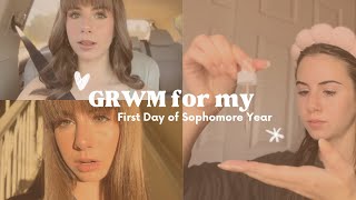 GRWM for my First Day of Sophomore Year [upl. by Aniri]