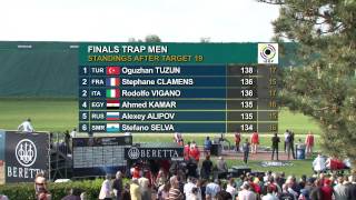 Finals Trap Men  ISSF Shotgun World Cup 2012 Lonato ITA [upl. by Erual]