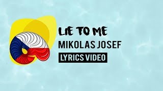 Czech Republic Eurovision 2018 Lie to Me  Mikolas Josef Lyrics [upl. by Nirrad]