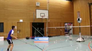 Badminton Ballmaschine BV Rastatt 2 [upl. by Lateehs537]