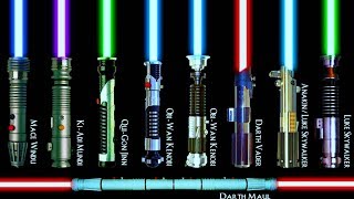 EVERY SINGLE Lightsaber Color Meaning Explained CANON [upl. by Anet]