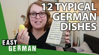 12 typical German Dishes  Easy German 242 [upl. by Sven]