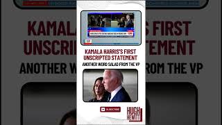 KAMALA HARRIS’S FIRST UNSCRIPTED STATEMENT [upl. by Haswell]