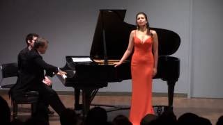 NADINE SIERRA sings quotBeautiful Dreamerquot  Kamal Khan  piano [upl. by Owena897]