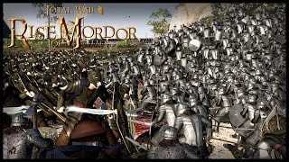 Dwarves Of The Iron Hills Vs The Elves  Lord Of The Rings  Rise Of Mordor Total War Gameplay [upl. by Asusej]