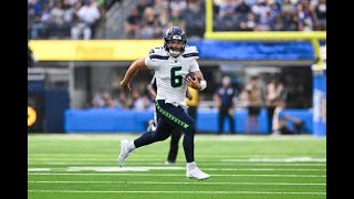 Sam Howell Seattle Seahawks Preseason Highlights 2024 [upl. by Gussman]