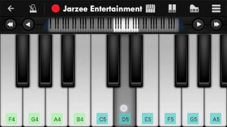 Mere Rashke Kamar  Mobile Perfect Piano Tutorial  Jarzee Entertainment [upl. by Arraes546]