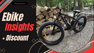 Important Insights into the Vivi Fat Tire 500W Electric Bike A Review [upl. by Alabaster]