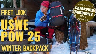 USWE POW 25 WINTER BACKPACK  FIRST LOOK  PROTECTOR BACKPACK [upl. by Ekul265]