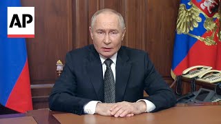 Putin says Russia attacked Ukraine with new missile he claims the West can’t stop [upl. by Eelorac41]