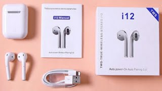 Unboxing of i12 Airpods [upl. by Peterman]