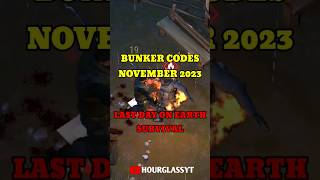 Bunker Alfas Codes for November 2023  Last Day on Earth Survival [upl. by Ezitram]