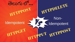 Idempotent amp NonIdempotent HTTP verbs [upl. by Adaminah474]