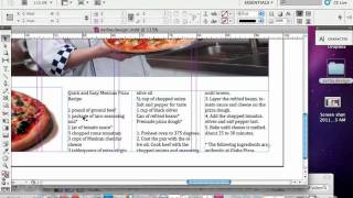 InDesign Basics Importing pictures and text [upl. by Uba107]