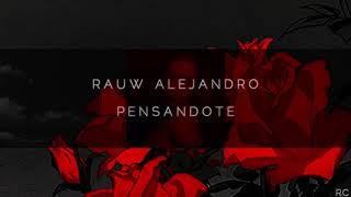 RAUW ALEJANDRO  PENSANDOTE  SLOWED  REVERB [upl. by Bertold]