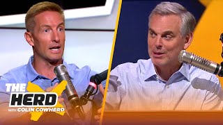 Joel Klatt breaks down Iowa  Penn State battle Michigans success Ed Orgeron I NCAA I THE HERD [upl. by Akerboom]