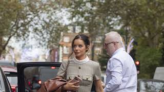 Maura Higgins Enjoys Lunch at Claridges in London [upl. by Akkin]