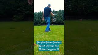 Forehand Upshot Challenge Envy one of the last throws parkeddiscgolf [upl. by Michel319]