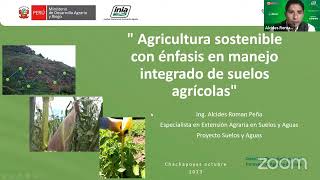 Agricultura sostenible con énfasis en manejo integrado de suelos agrícolas [upl. by Netsyrk618]