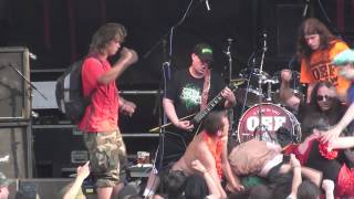 PUTRID PILE Live At OEF 2011 [upl. by Yenruogis247]