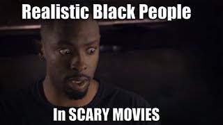 If realistic Black people were in Scary Movies 😂 feat KmooreTheGOAT  ReySoSilly  Trell501 [upl. by Jack]