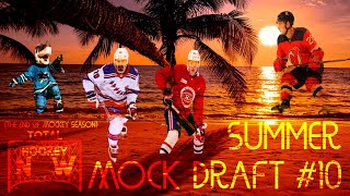 Total Hockey Now Fantasy Mock Draft 10 🏒 [upl. by Reemas339]