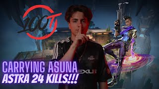 Astra✨ Abyss Owning 100T Zander Astra✨ VOD ft Asuna Jett🔪 vs sinatraa Sova🏹 and Subroza Jett🔪 [upl. by Ativet]