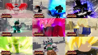 ALL CHARACTERS FULL SHOWCASE Anime Showdown [upl. by Nevi]