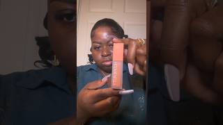 Huda Beauty fauxfilter Color corrector in shade Papaya on Dark Skin [upl. by Langille]