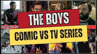 The Boys Comic vs TV Series  Character Comparison [upl. by Htnamas434]