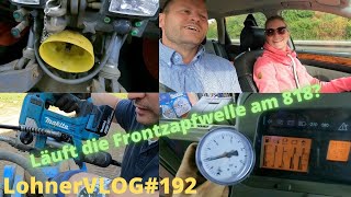 LohnerVLOG192 FrontzapfwelleDruckluftanzeige am Fendt 818 reparieren I Lemken Rubin und Vario 824 [upl. by Attennot]