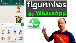 Como colocar figurinhas no whatsapp [upl. by Wolfe]