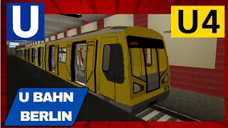 U Bahn Berlin in Minecraft  U4 Innsbrucker Platz  Nollendorfplatz [upl. by Amliw]