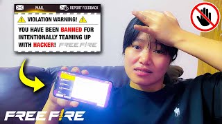 My Free Fire ID has been BANNED 😥 But HOW [upl. by Anaderol245]