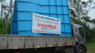 Calha Parshall Incontrol [upl. by Ahtnama]