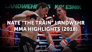 Nate quotThe Trainquot Landwehr MMA Highlights 2018 [upl. by Renner622]