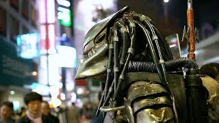 PREDATOR in SHIBUYA  プレデター渋谷に出現 [upl. by Draneb]