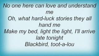 Ella Fitzgerald  Bye Bye Blackbird Lyrics [upl. by Der]