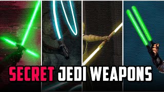 The Definitive Guide to Jedi Weapons and all Their Uses [upl. by Marlee]