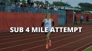 Attempting to Become the Youngest American to Break 4 in the Mile [upl. by Leamse375]