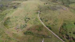 Views of Caerau Maesteg with a drone [upl. by Hgielak]