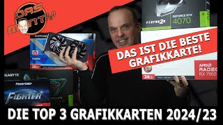 Das sind die besten Gaming Grafikkarten 202423  Top 3 Grafikkarten  DasMonty [upl. by Neivad]