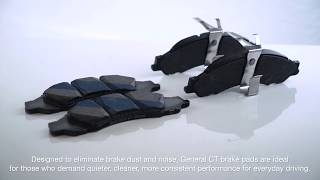 Best Brake Pads  General CT Brake Pads [upl. by Booth]