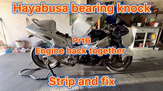 How to fully assemble a suzuki hayabusa motor [upl. by Ute]