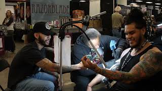 Atlanta Villain Arts Tattoo Convention 2023 Saturday VLOG with Golden Anchor Tattoo [upl. by Foscalina]