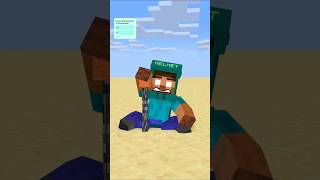 HELP Herobrine Concentrate friendship shorts trending anime [upl. by Anohsal334]