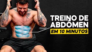 Treino de Abdômen Em Menos de 10 Minutos [upl. by Carla]