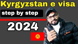 How to apply Kyrgyzstan E visa Indian passport holder  Kyrgyzstan E visa kaise apply Kare [upl. by Krista]