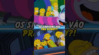 OS SIMPSONS VÃO PRA DISNEY simpsons thesimpsons shorts homer bart [upl. by Kciremed]